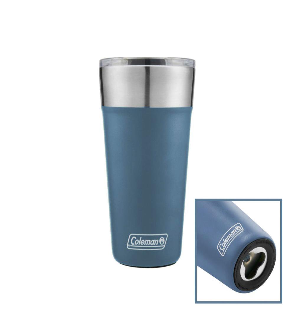 VASO PARA CERVEZA INOXIDABLE Coleman 600ml AZUL
